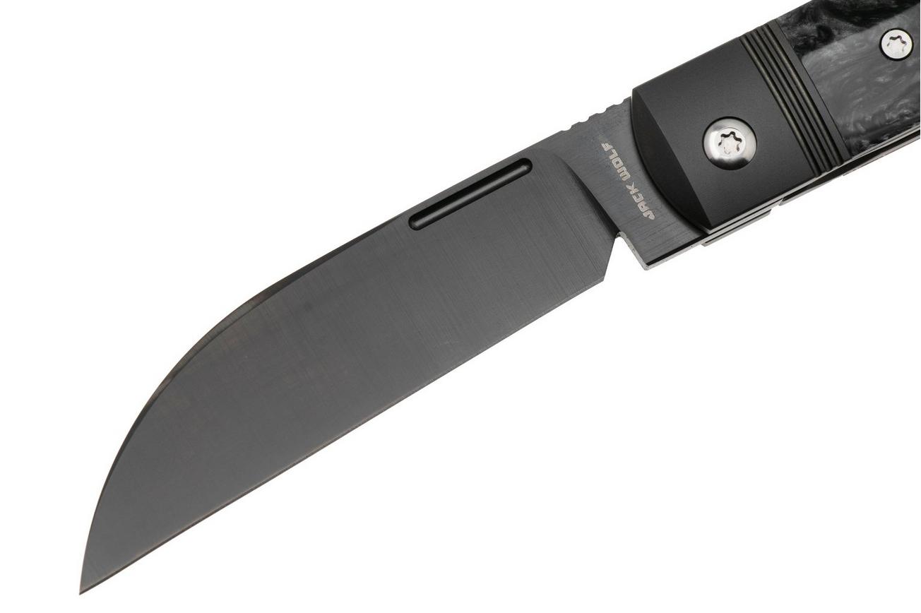Jack Wolf Diamondback Jack DIAMO-01-KIR-BLK-ICE Kirinite Black Ice, zakmes