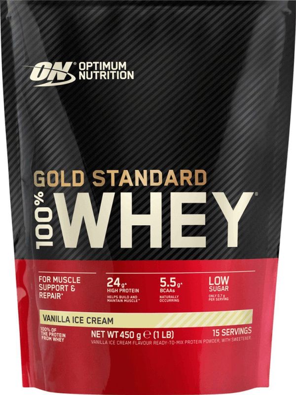 Optimum Nutrition - Gold Standard - Eiwitshake - Vanille - 465 gram