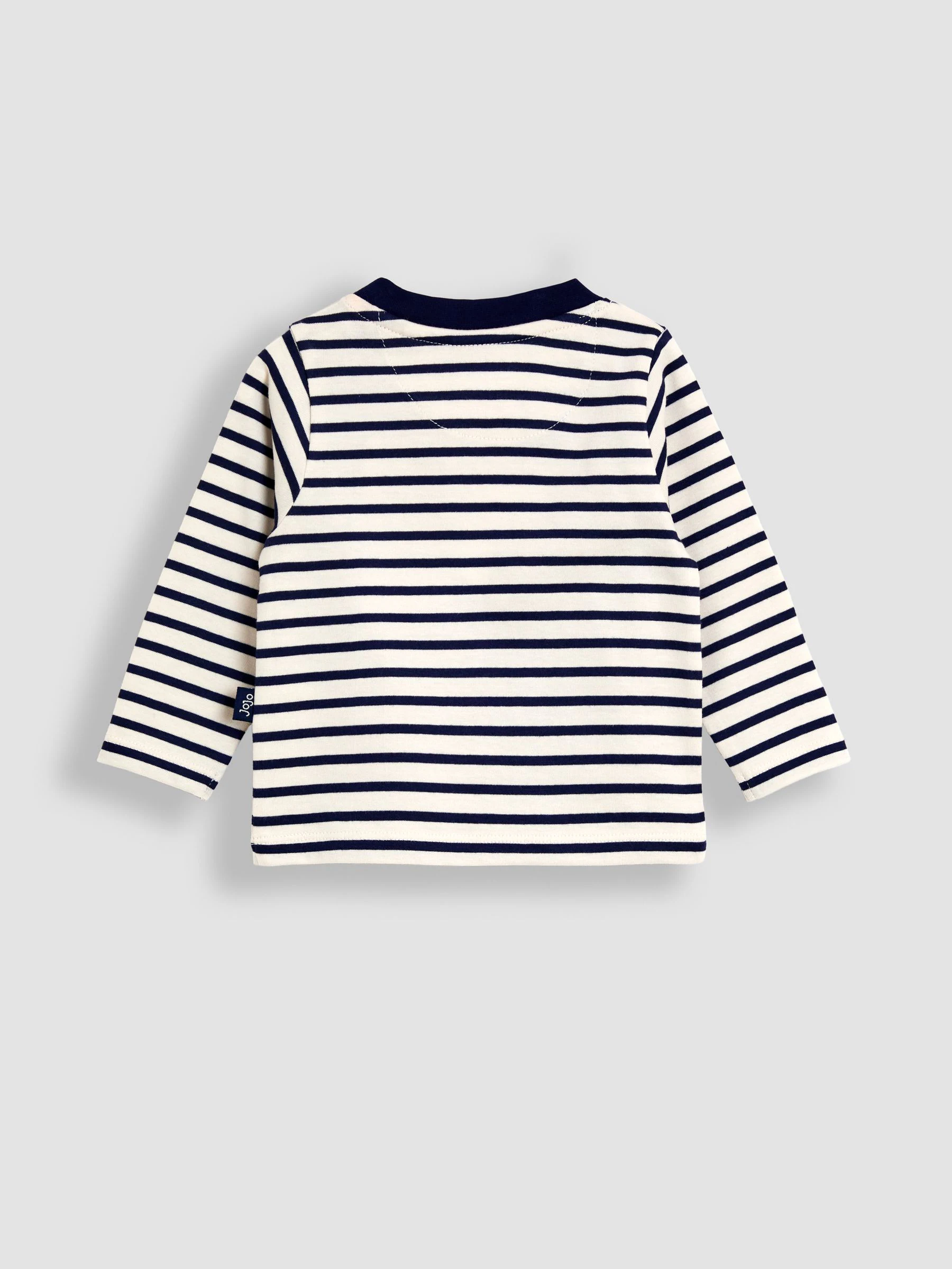 JoJo Maman Bébé 2-Piece Denim Dungarees & Top Set