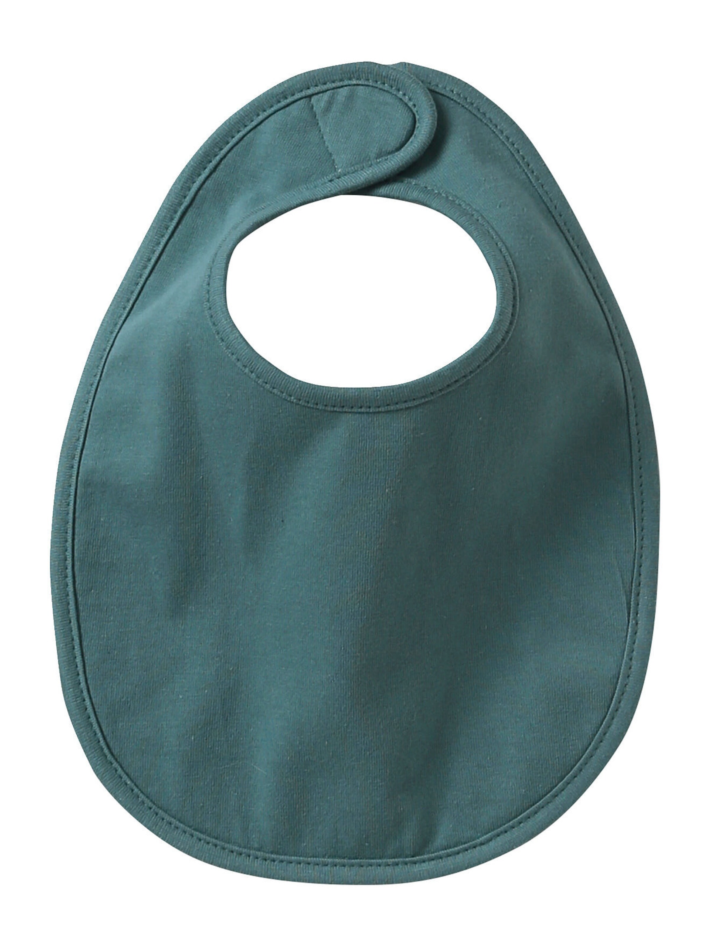 Vertbaudet Bio-Kollektion: 7er-Pack Baby-Lätzchen, Klett pack grün lovely nature