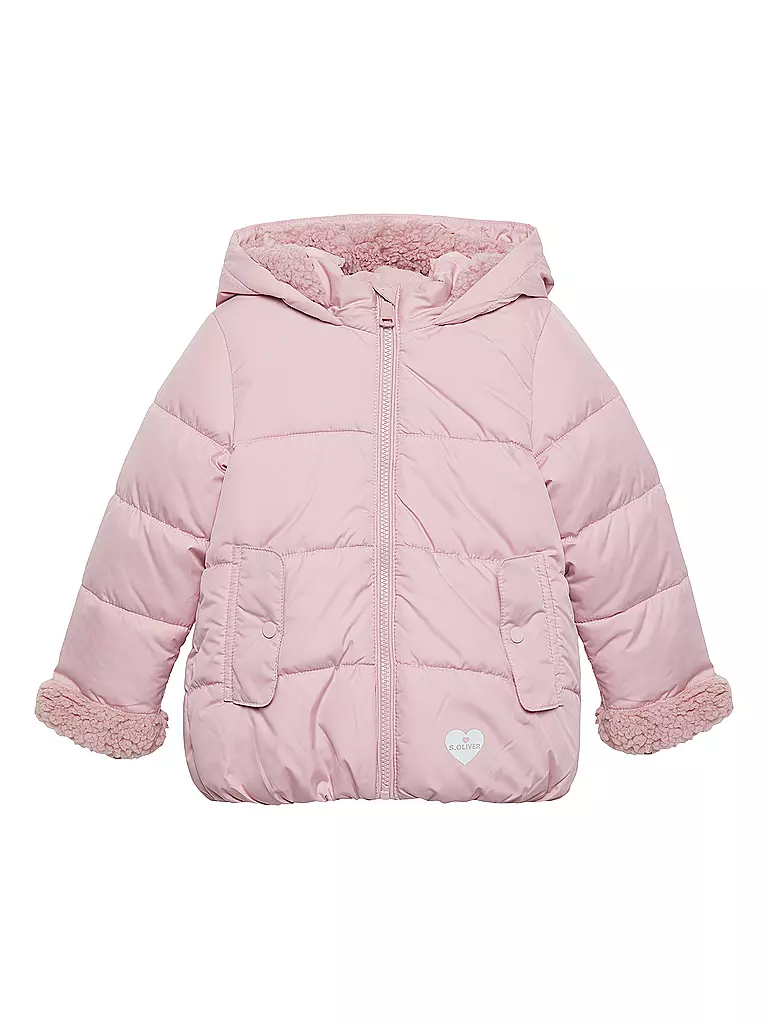 S.OLIVER Mädchen Steppjacke rosa