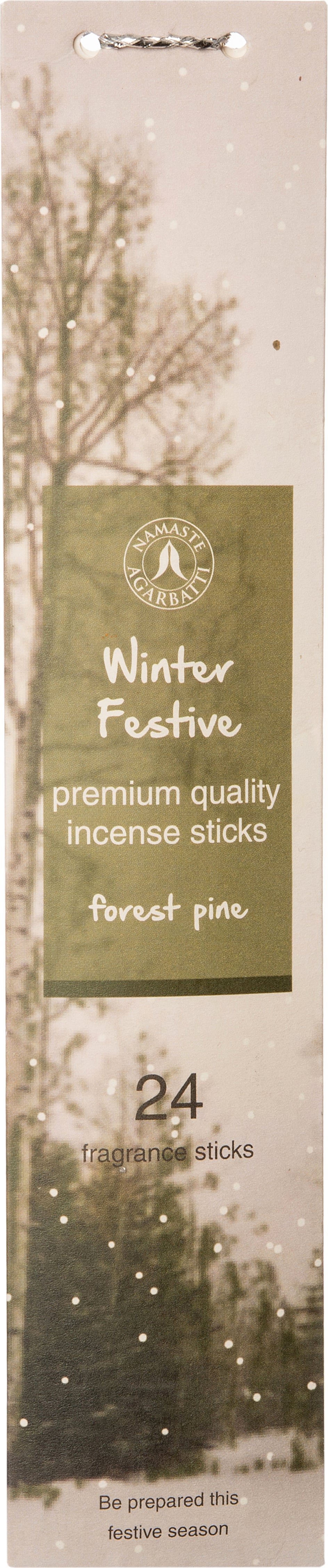 Intratuin geurstokjes Winter Festive dennenbos 24 stuks