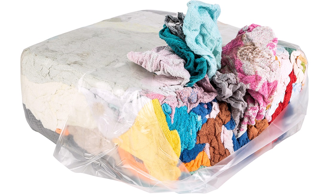 Frotte klude, Farvede 10 kg.