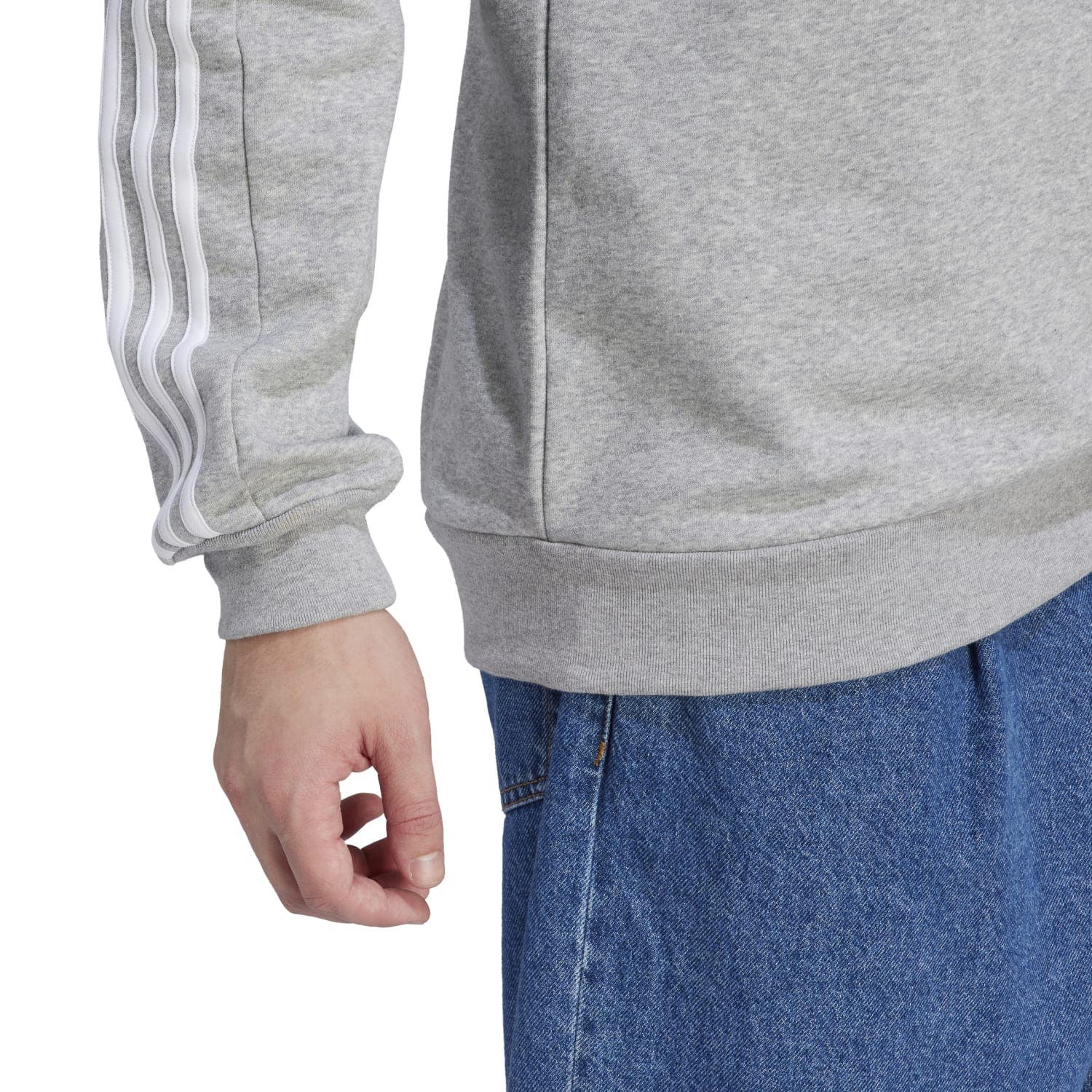 adidas  Essentials Fleece 3-Stripes Sweatshirt