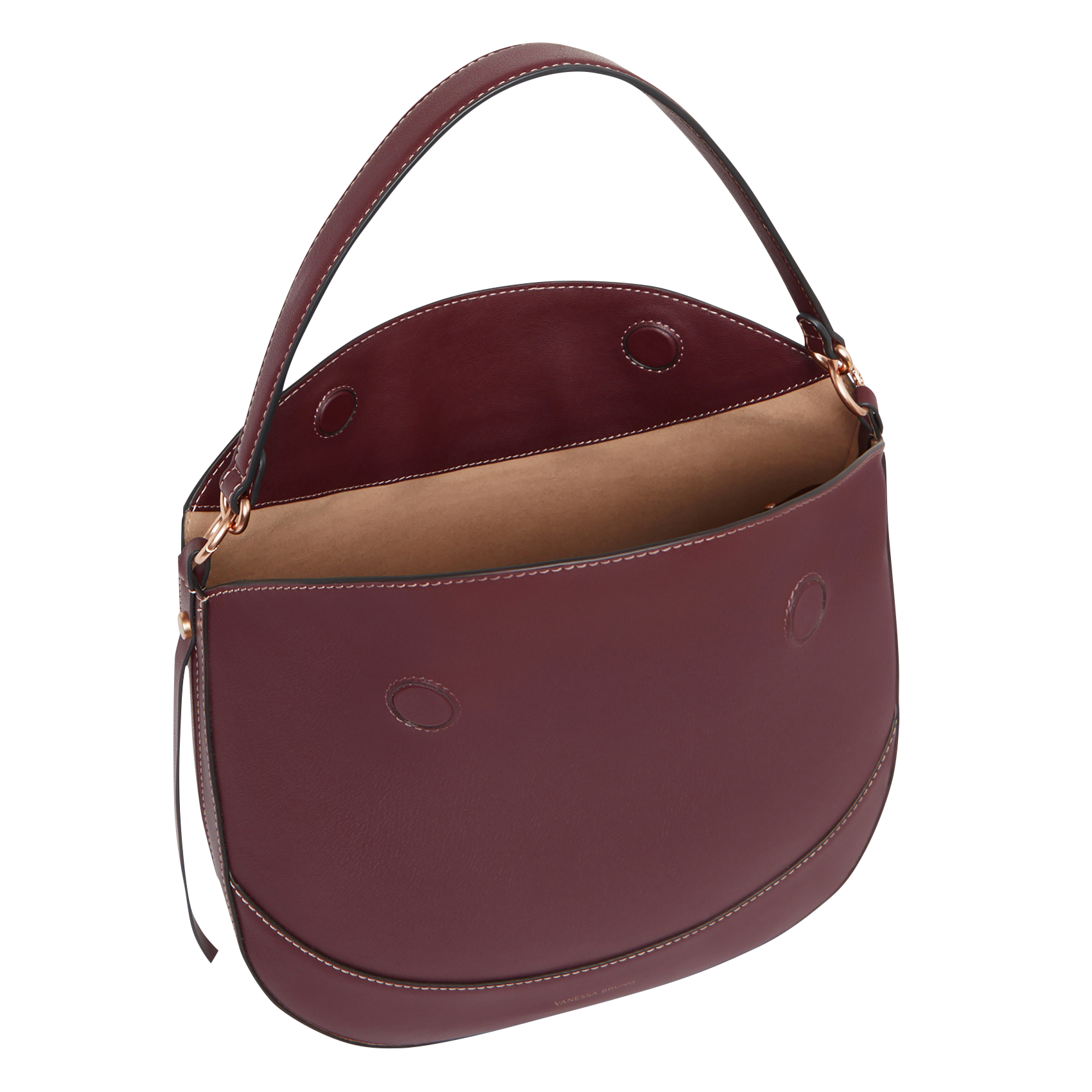 DAILY - Sac épaule en cuir | Rouge