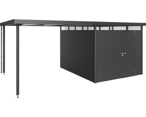 Biohort zijdak voor HighLine H5 282 x 315 cm donkergrijs metallic