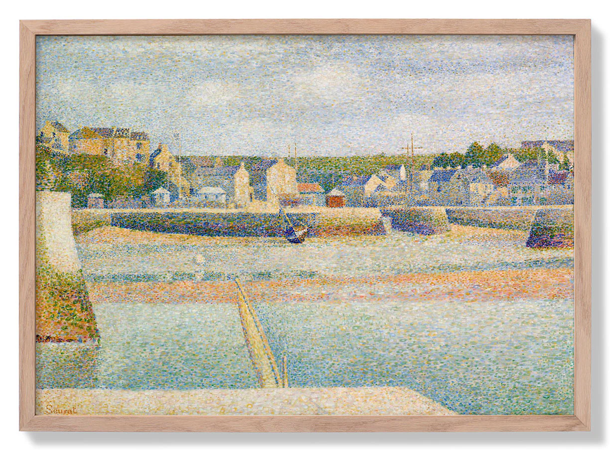 Der Außenhafen von Georges Seurat