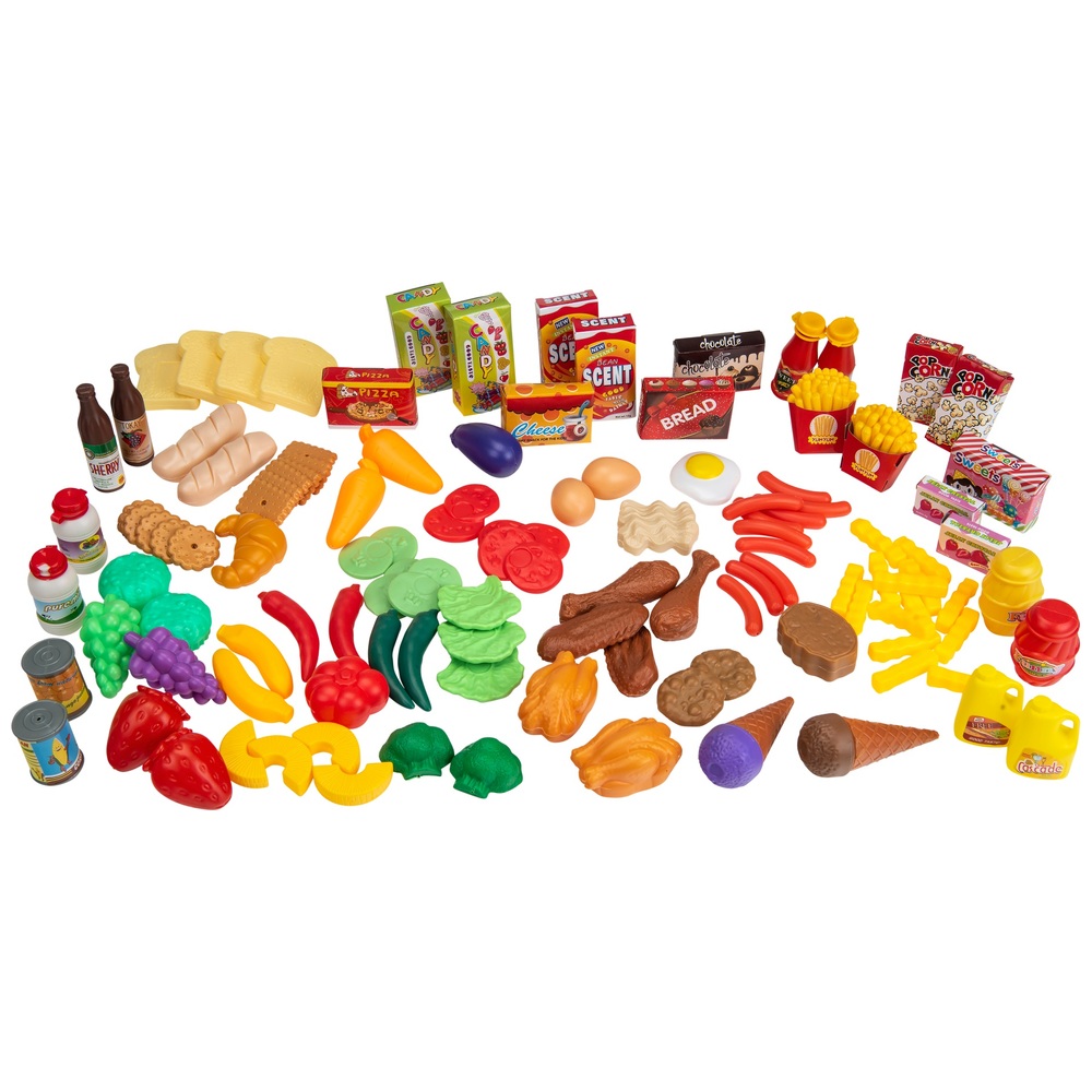 Küchenecke 120-teiliges Lebensmittelset