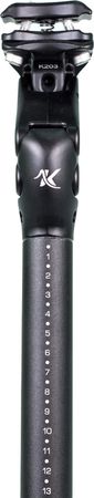 KINEKT LR Federsattelstütze  schwarz  27.2mm