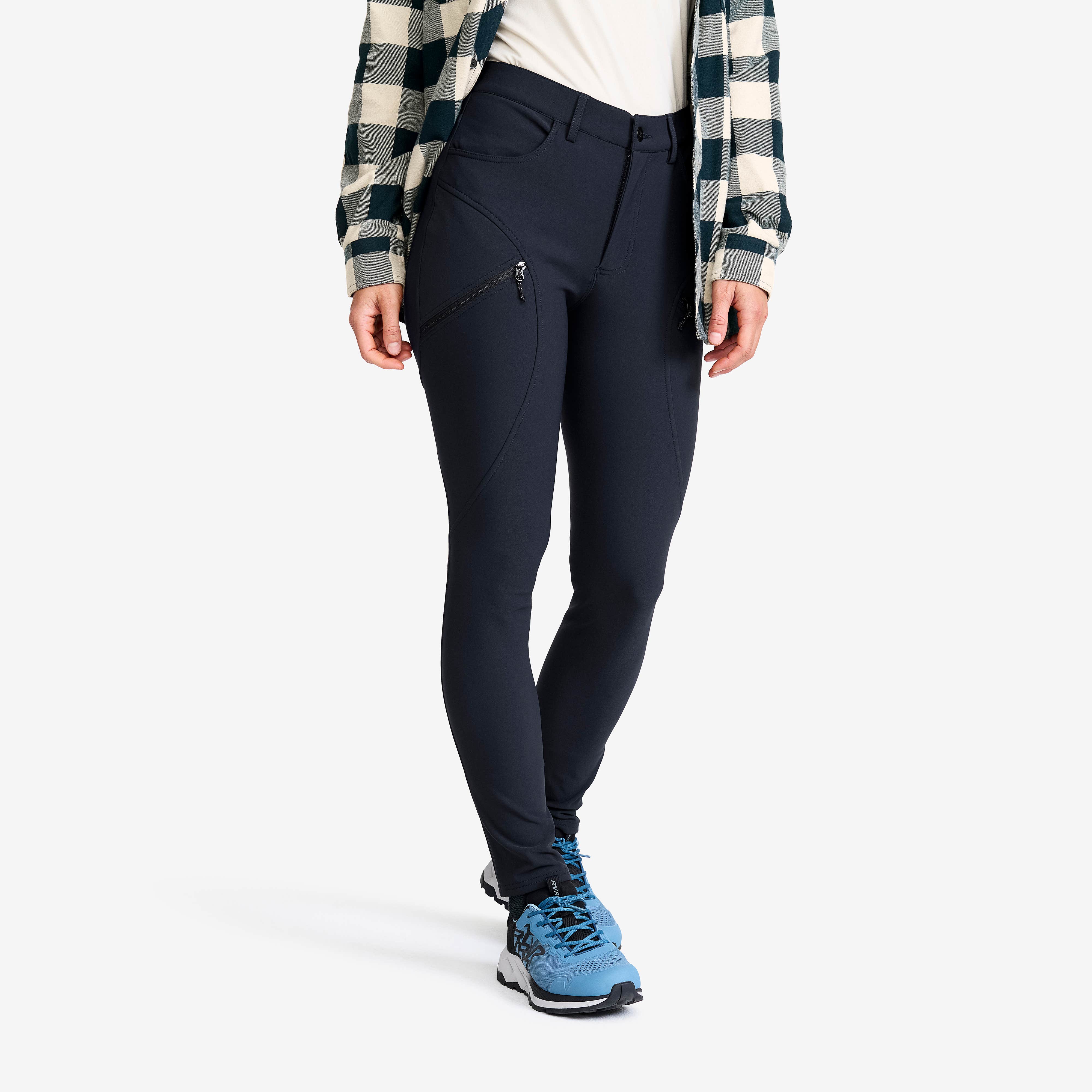 Bouncer Highwaist Jeans Dame Dark Sapphire