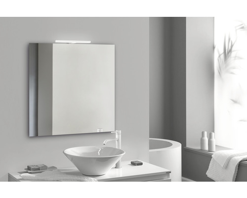 LED spiegelklemlamp ESTHER 2 30cm wit