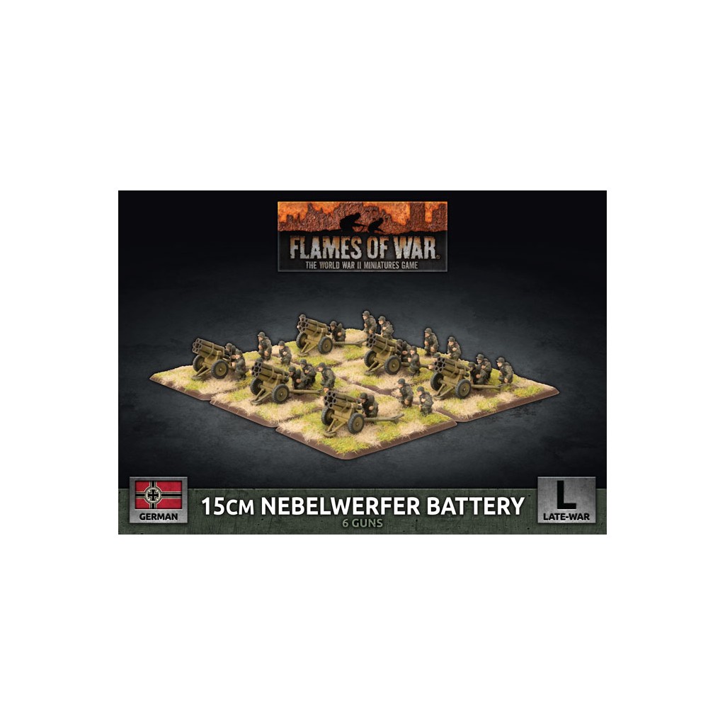 Flames of War - 15cm Rocket Launcher Battery