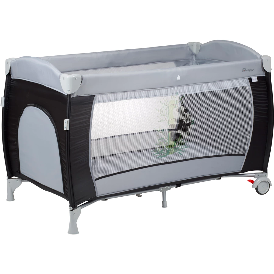 babyGO Reisebett Sleeper delux - black