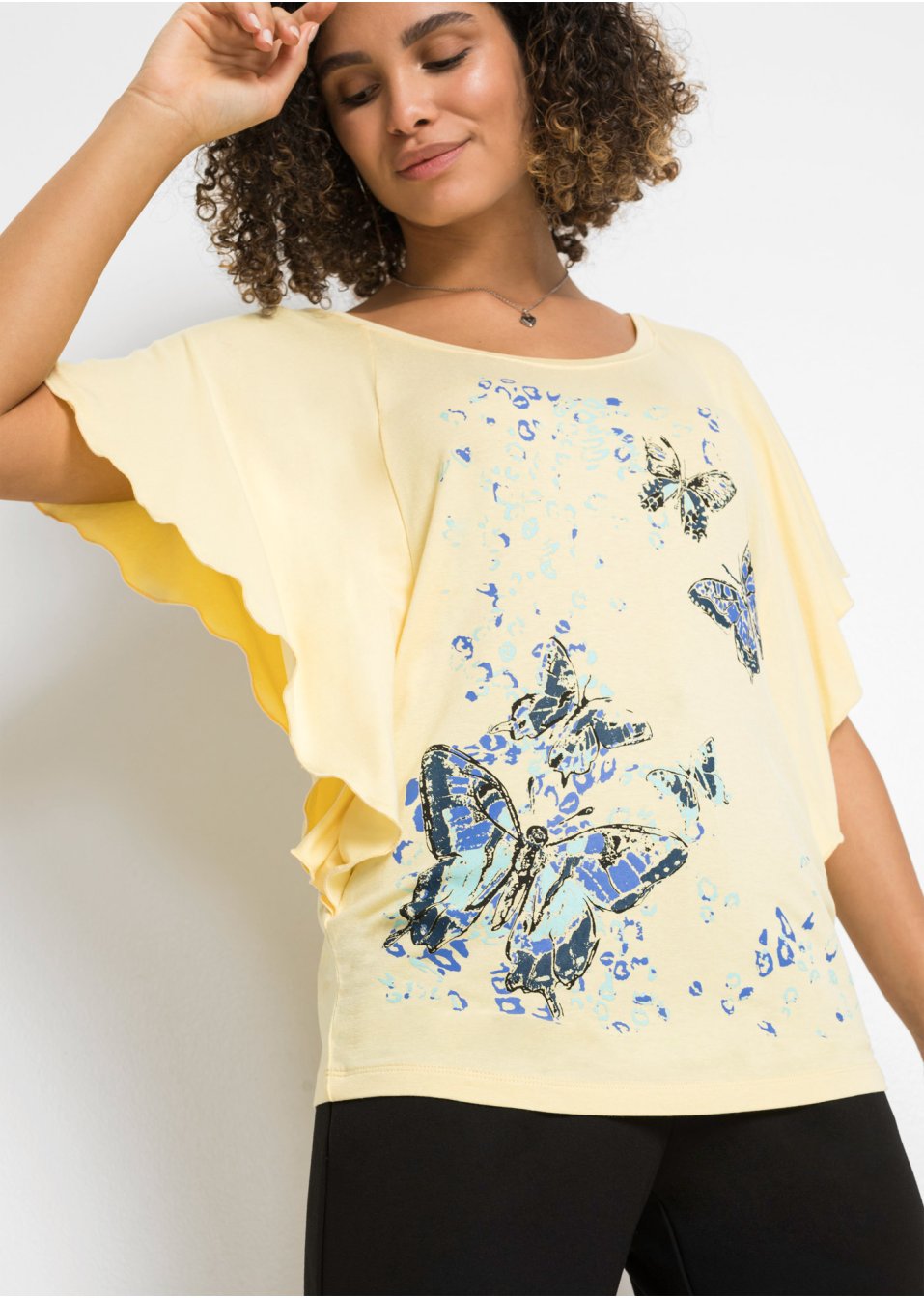T-shirt manches chauve-souris