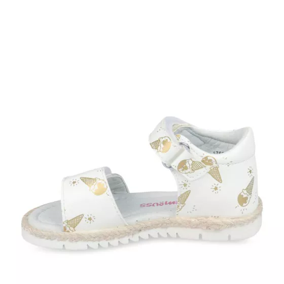 Sandales BLANC FREEMOUSS GIRL