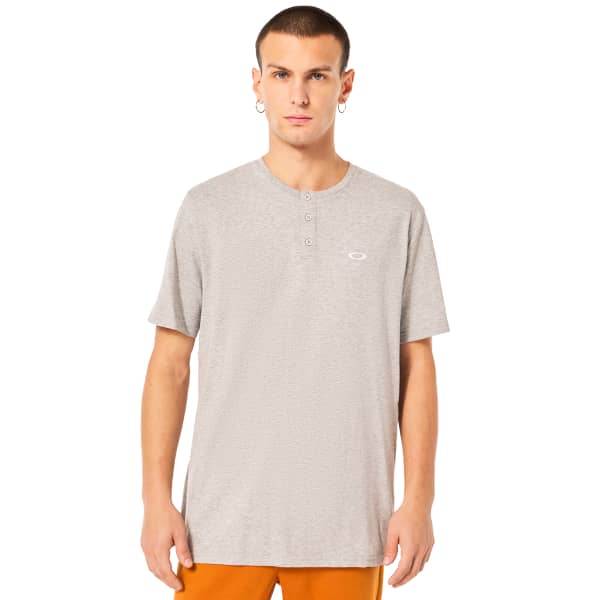 T-shirt OAKLEY RELAX HENLEY TEE 2.0 NEW GRANITE HT