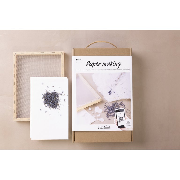 DIY Set, Papierschöpfen