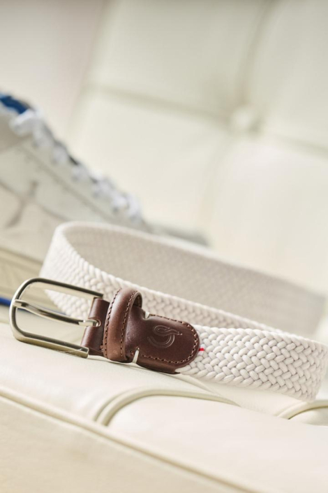 La Boucle witte heren riem