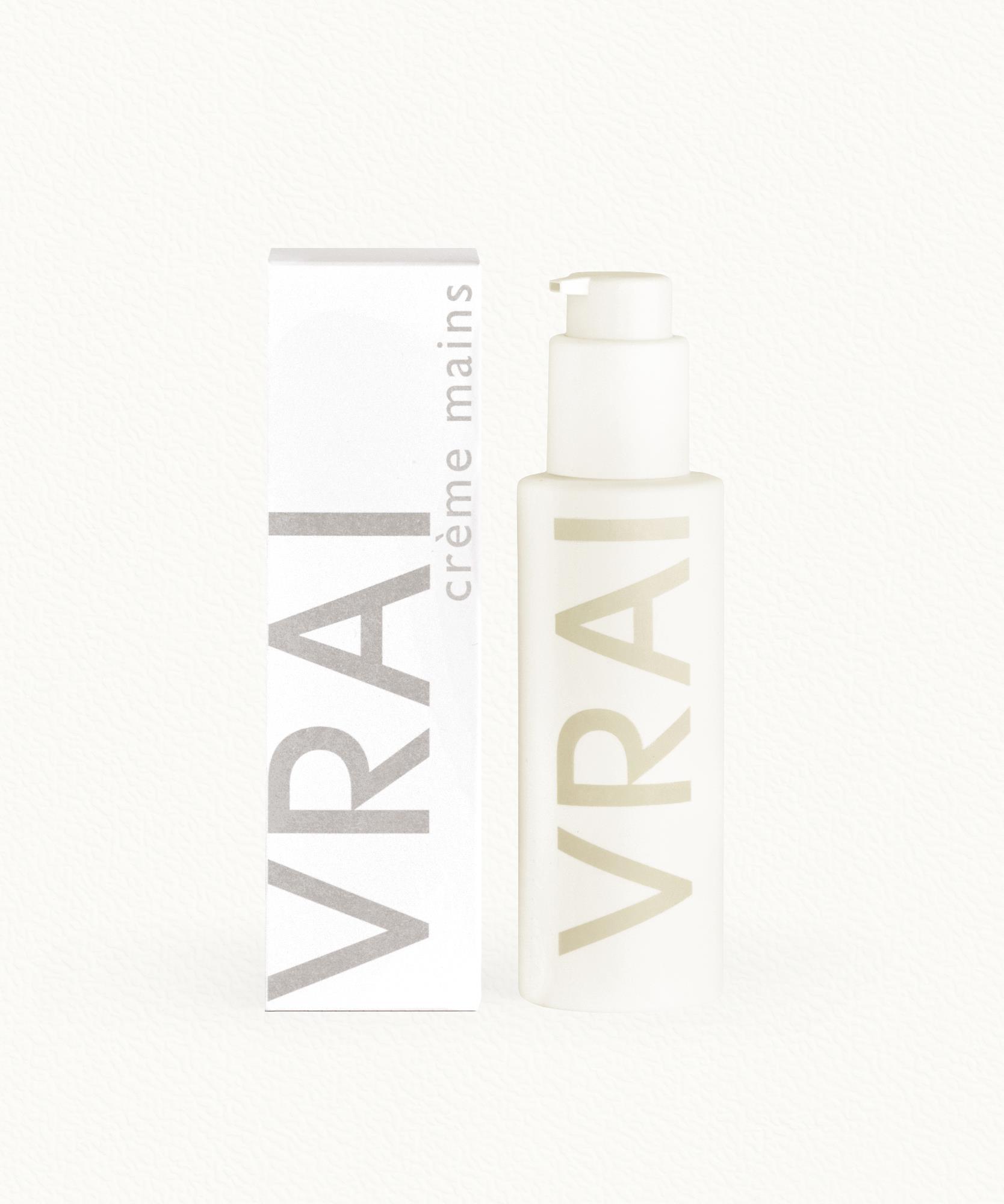 Crème douce pour les mains  Vrai - flacon 125 ml