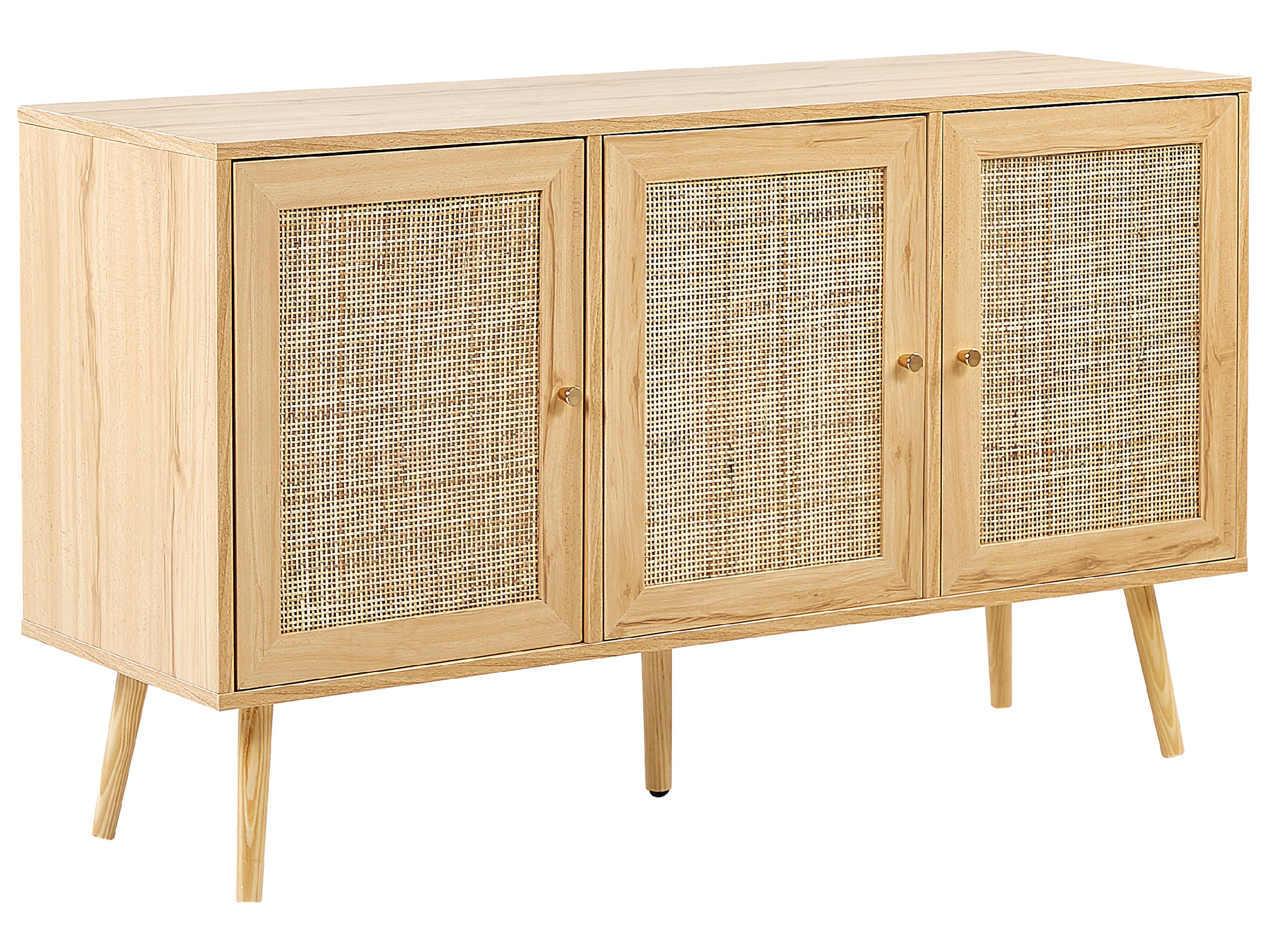 Kast PEROTE Rotan Lichtbruin