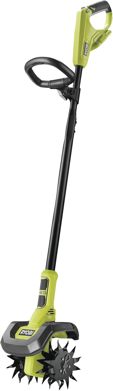 18 V ONE+ Akku-Bodenhacke RY18CVA-0 (Kultivierungstiefe 10cm, Kultivierungsbreite 20cm, Motordrehzahl 200/250/300 min-1, werkzeuglose Umstellung d. Messer, ohne Akku und Ladegerät im Karton)
