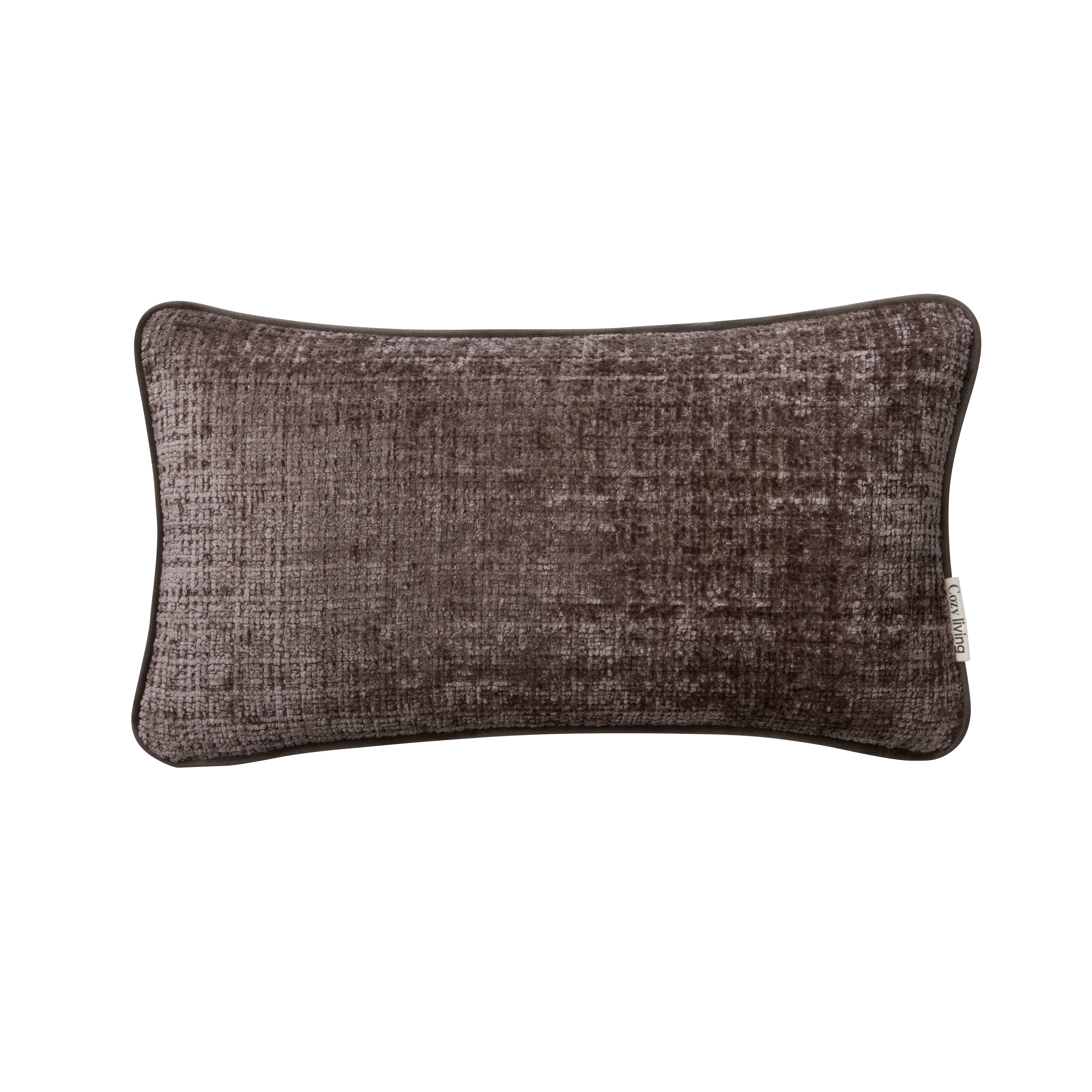 Cozy Living  Mie pyntepude, Mocca - 25 x 45 cm.
