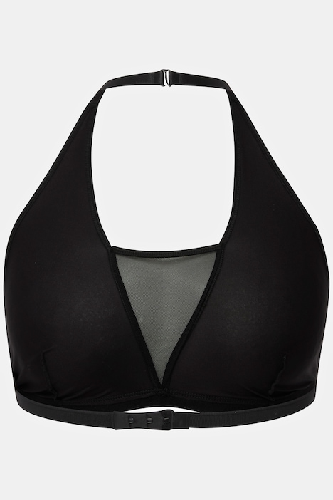 Bustier, Mesh-Einsatz, Wetlook