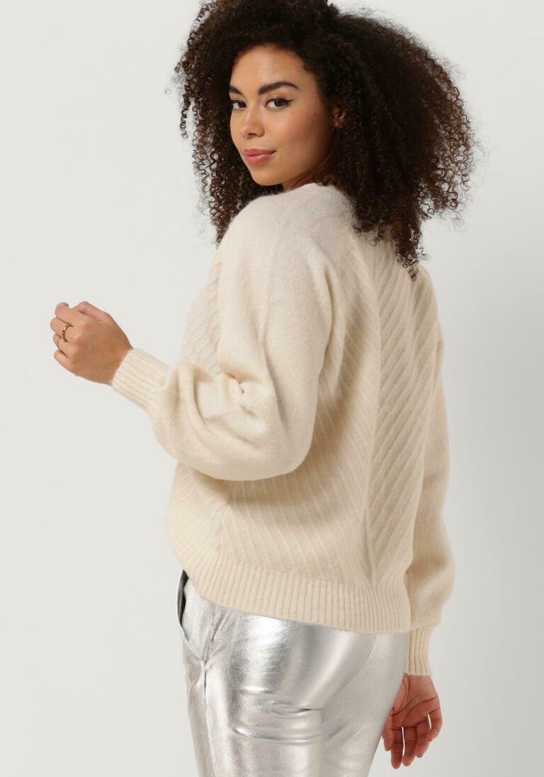 SELECTED FEMME beige selected femme vest sif sisse ls knit cardigan