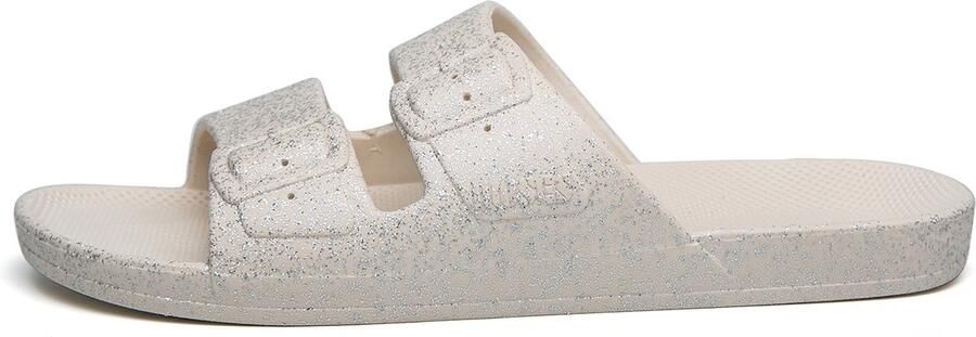 Freedom Moses slippers grijs Meisjes Rubber Effen 37 38