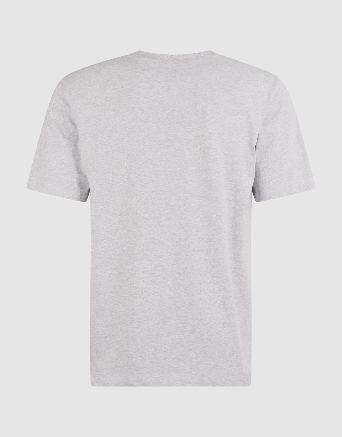 Diagonal T-shirt Lichtgrijs