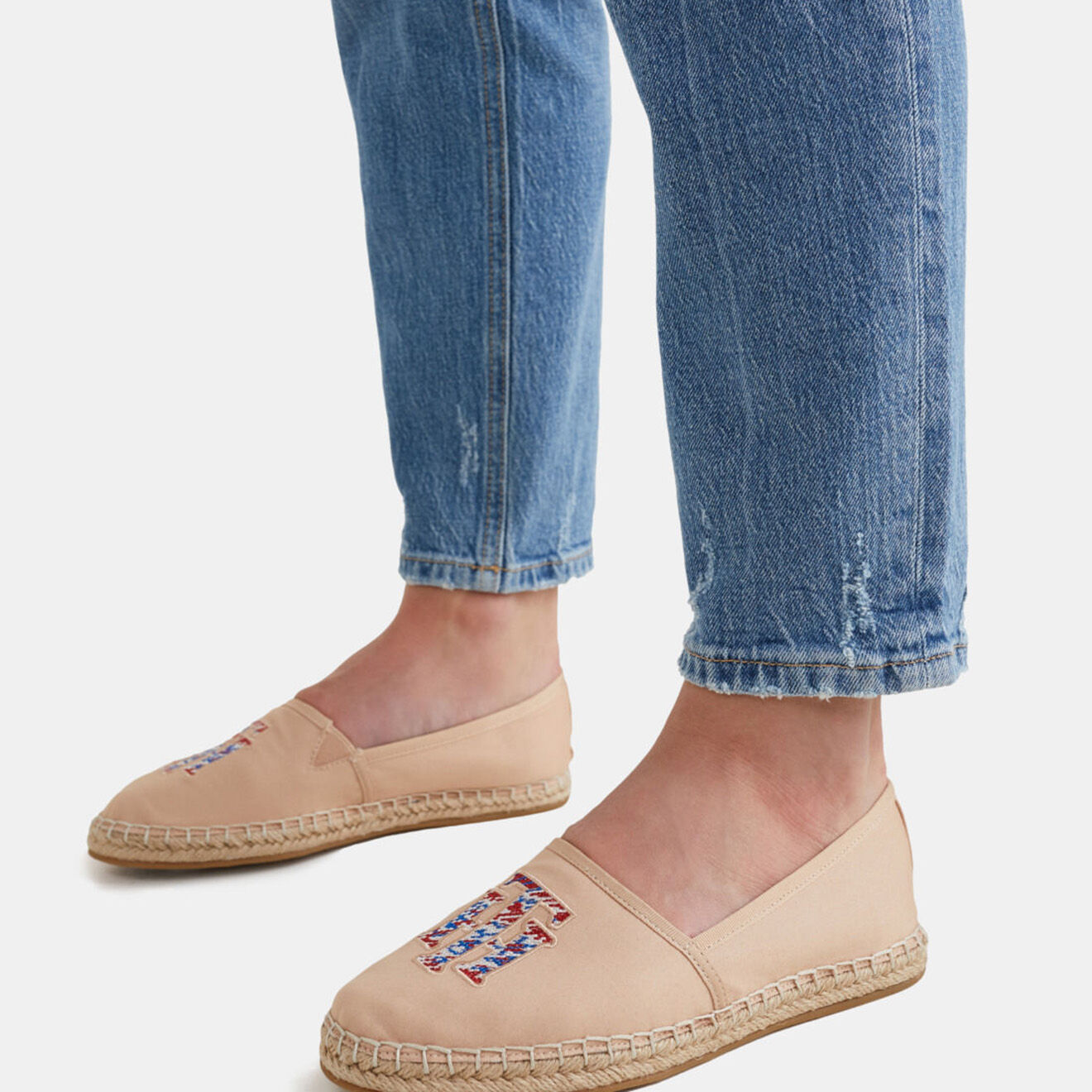 Tommy Hilfiger Espadrilles Logo beiges