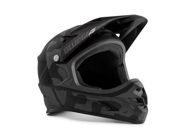 Bluegrass Intox Fullface Hjelm, Black Camo