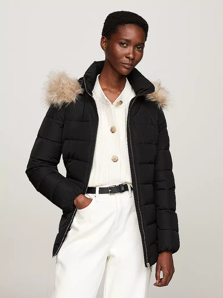 TOMMY HILFIGER Daunenjacke TYRA  schwarz