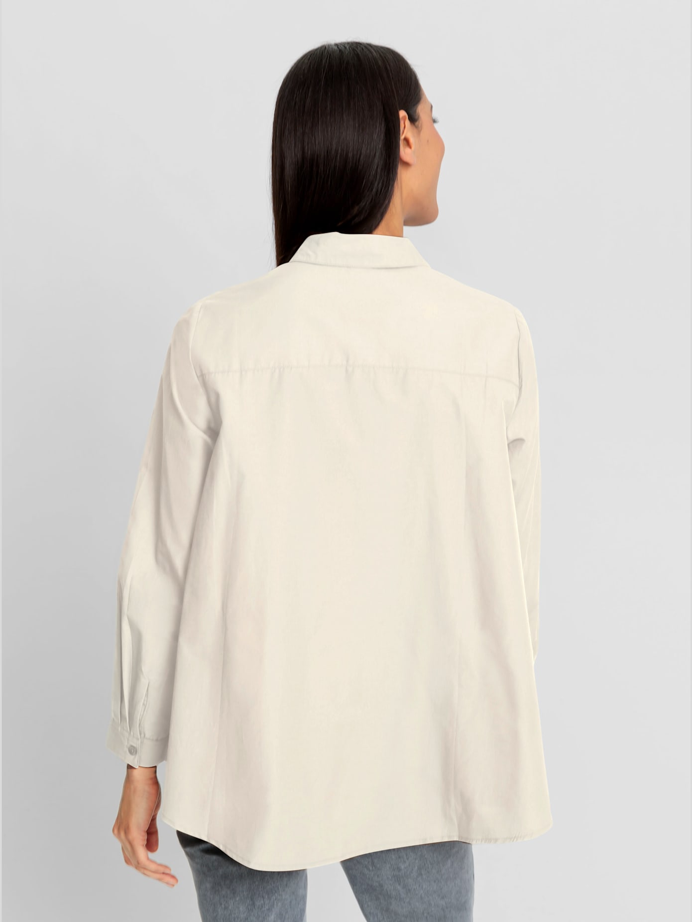 Chemisier long 50% coton