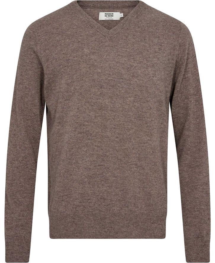 Magasin du Nord Collection Maryn 1 RWS Strik Lambswool Silver mink