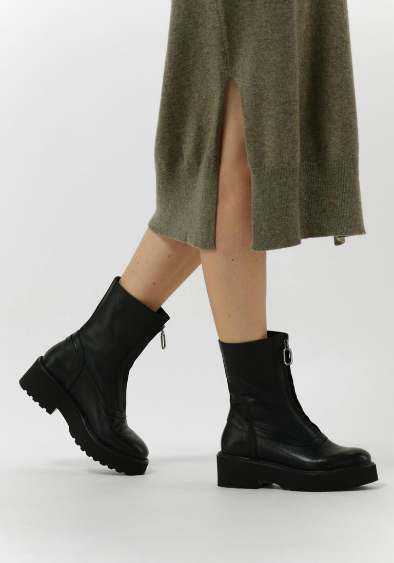 VIA VAI zwarte via vai enkelboots bobbi strip
