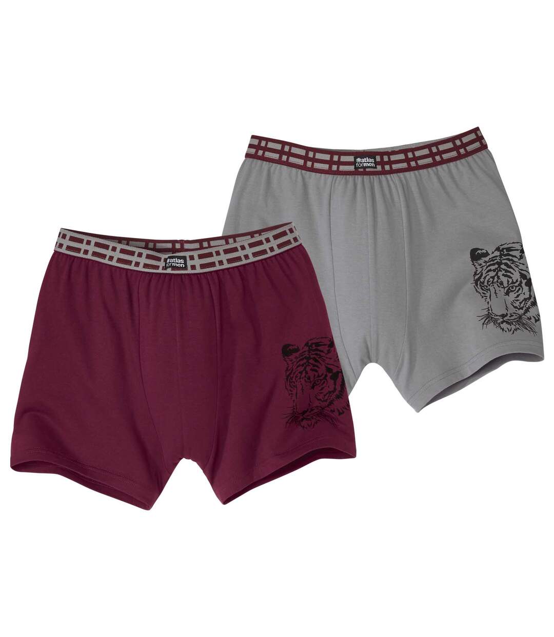 Lot de 2 Boxers Stretch Confort