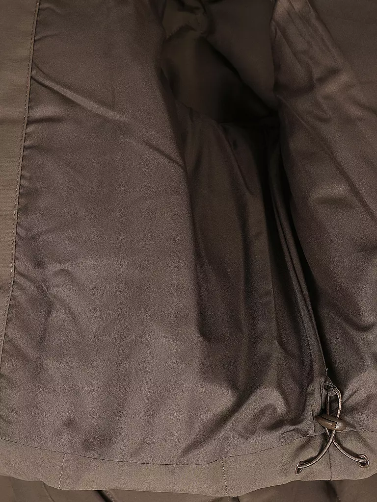 KARL KANI Steppgilet braun