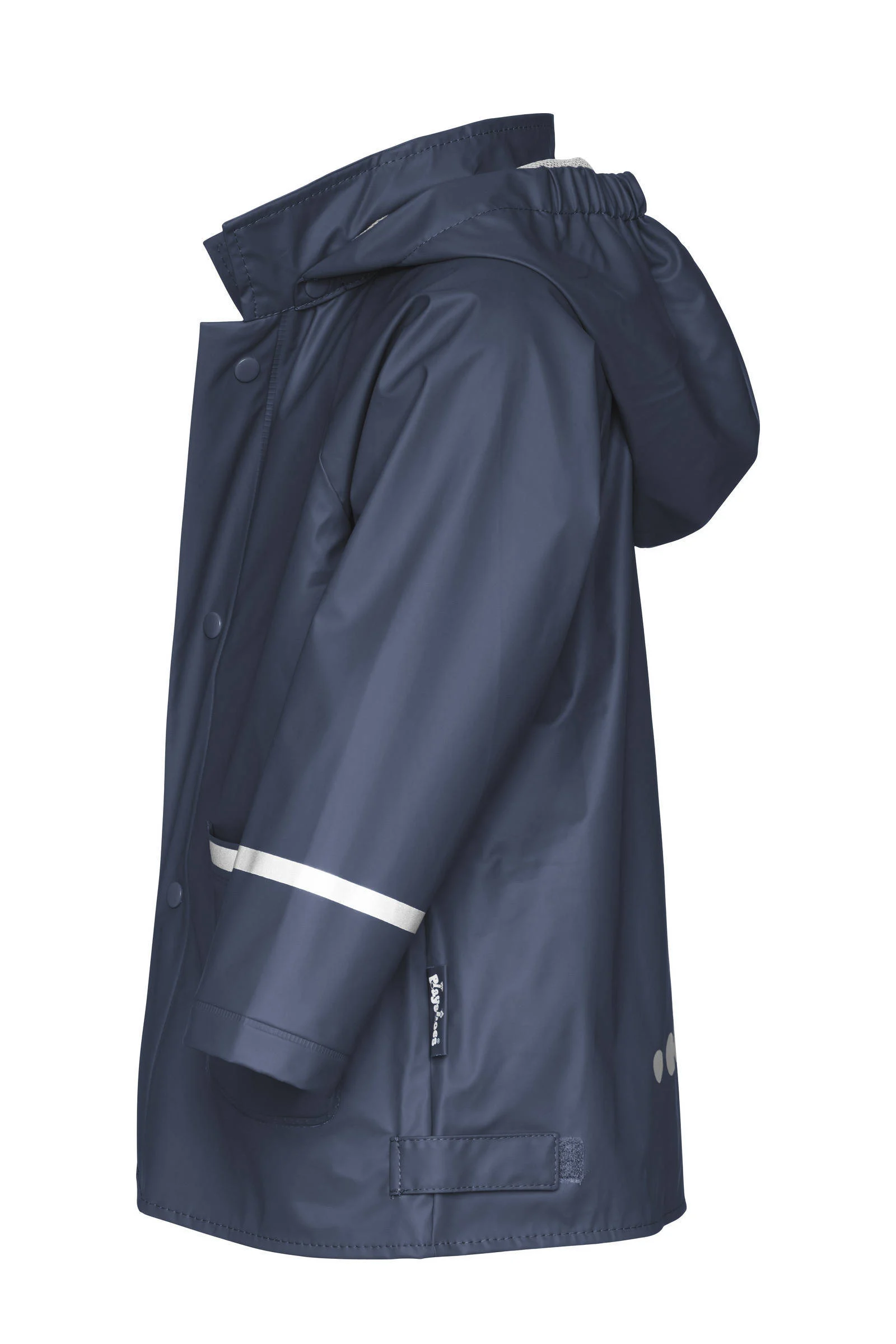 Playshoes regenjas donkerblauw/lichtblauw