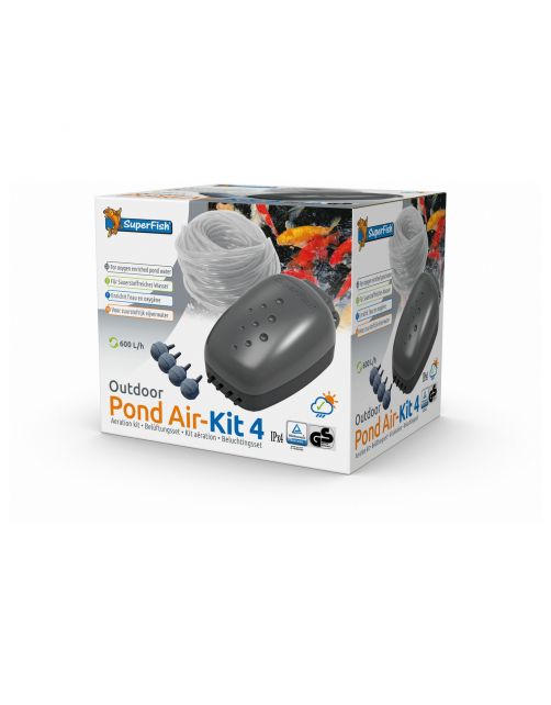 Superfish Pond Air Kit 4 - Beluchting - 600 l\/h