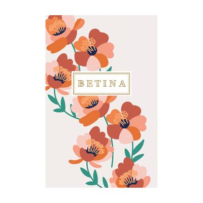 Agenda Betina - 1 jour par page - 12 x 17 cm - différents modèles disponibles - Hamelin