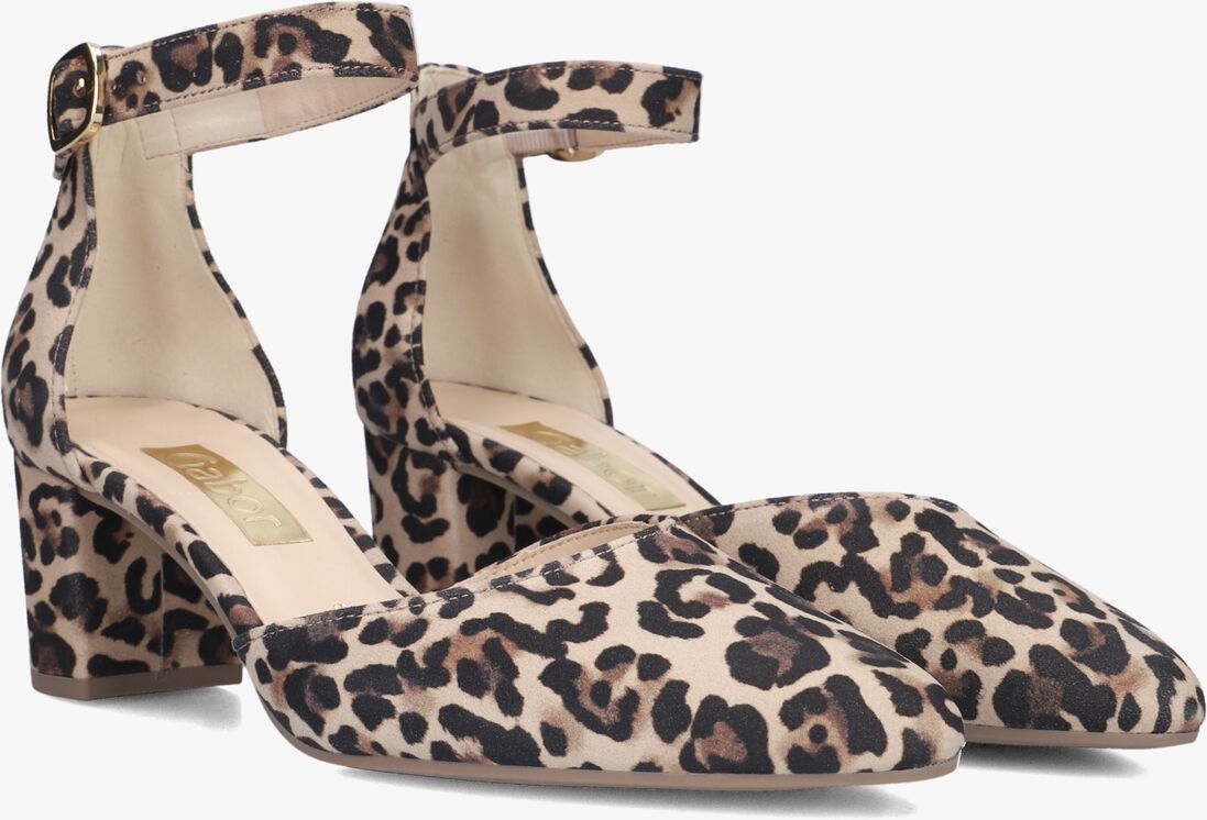 bruine gabor sandalen met hak 340