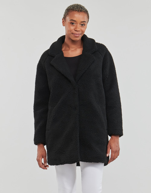 Only - ONLNEWAURELIA SHERPA COAT CC OTW - Noir