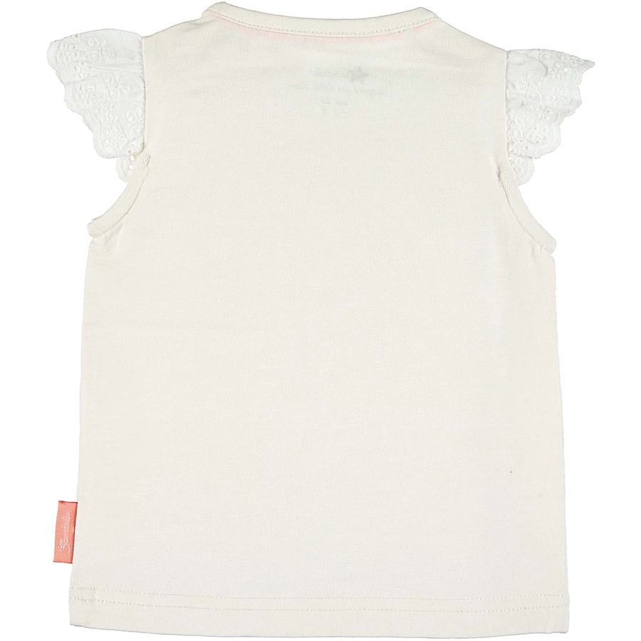 Sterntaler Kurzarm-Shirt ecru