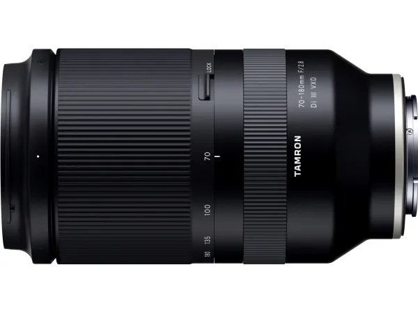 Tamron A056 - Telefoto zoom objektiv - 70 mm - 180 mm - f/2.8 Di III VXD - Sony E-mount - for Sony Cinema Line; a VLOGCAM; a1; a1 II; a6700; a7 IV; a7C; a7C II; a7CR; a7R V; a9 III