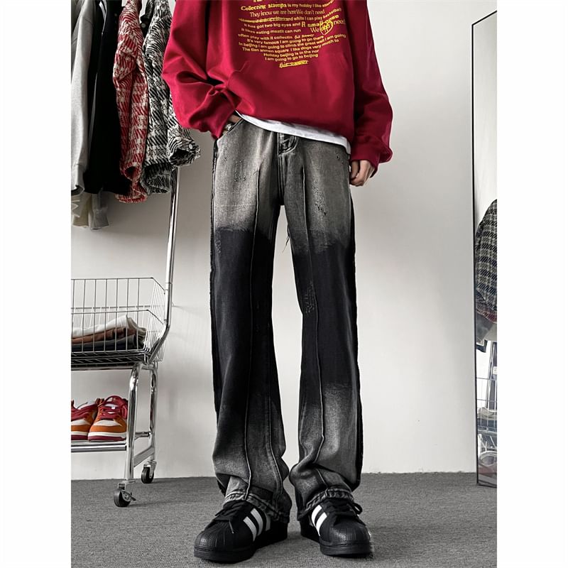Filmas - Mid Rise Gradient Loose Fit Jeans