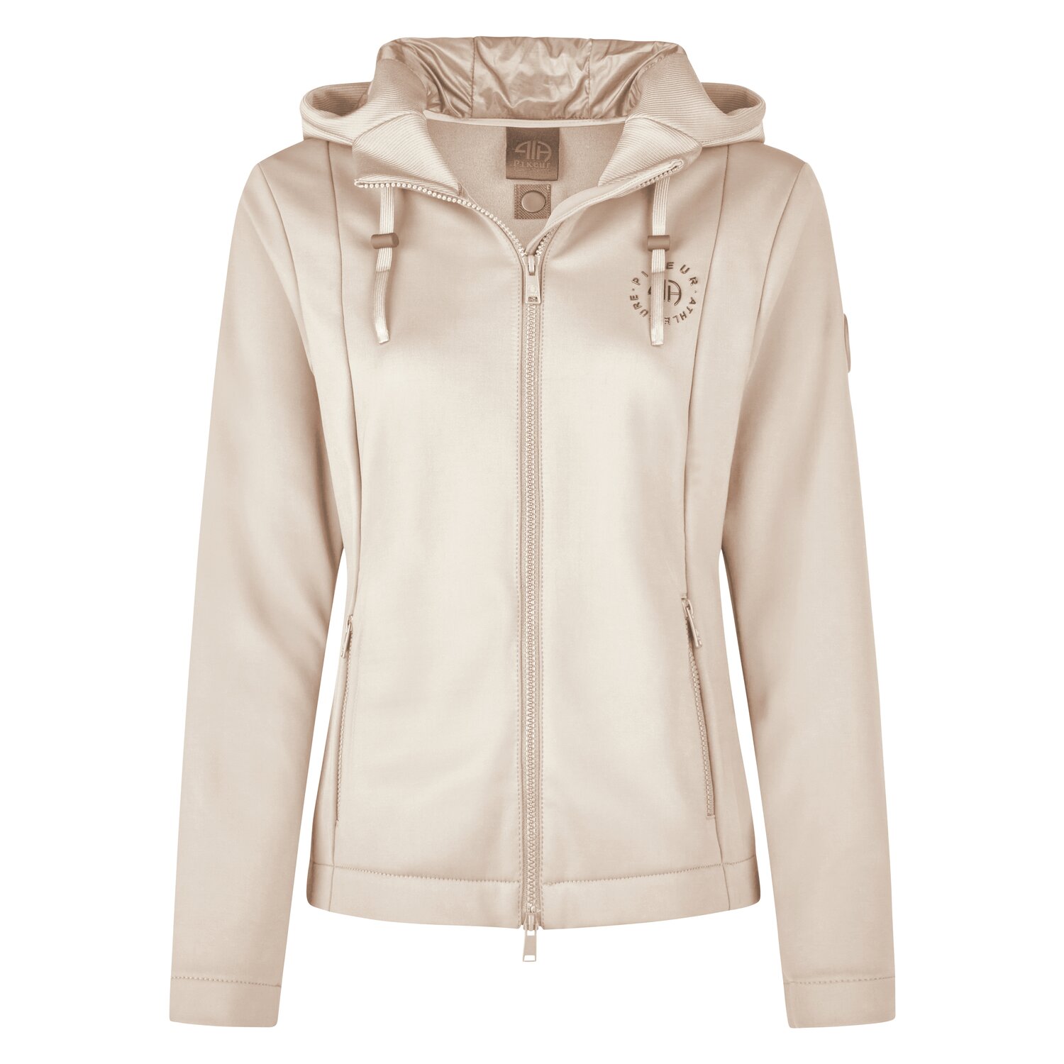 PIKEUR Athleisure Softshell-Materialmixjacke - sandstorm