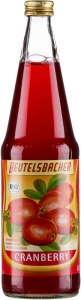 Beutelsbacher Bio Cranberry Fruchttrunk, 700 ml