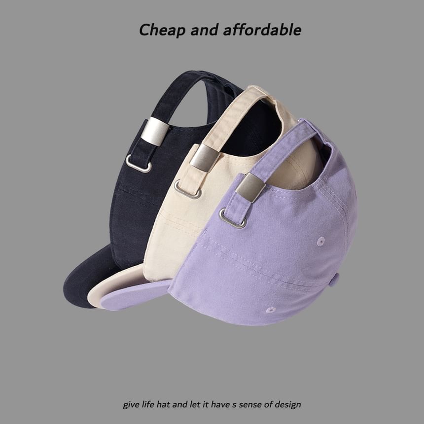 Alpha Kiss - Baseballpet met geborduurde kat