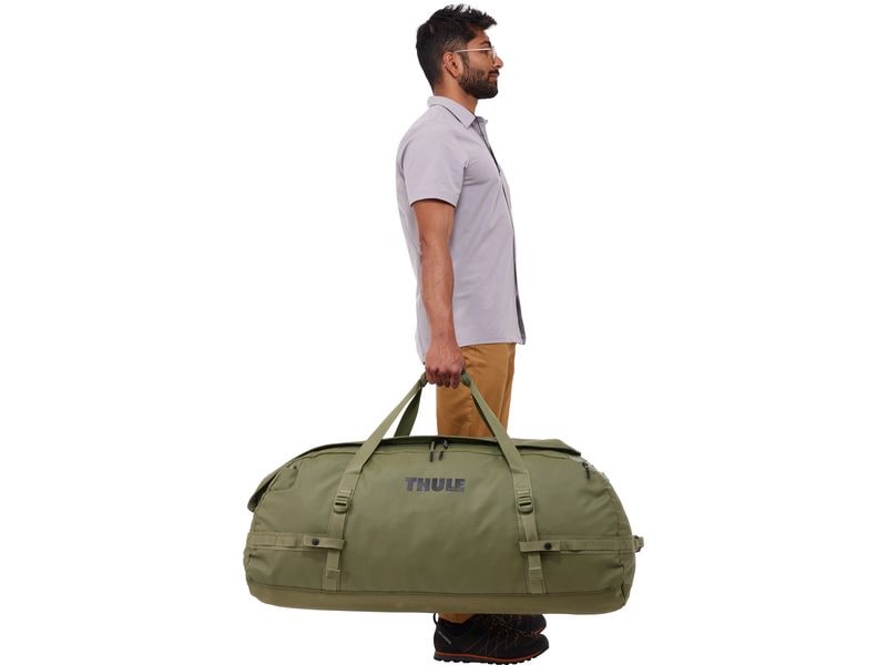 Thule Duffle Bag Chasm 130 l, Olivine Reisetasche und Rucksack in einem